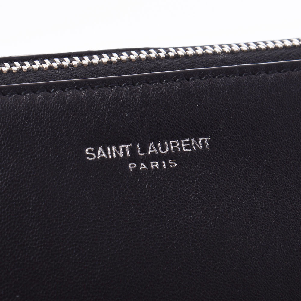 SAINT LAURENT Belt Bag Waist Black Leather Body - Picture 9 of 11